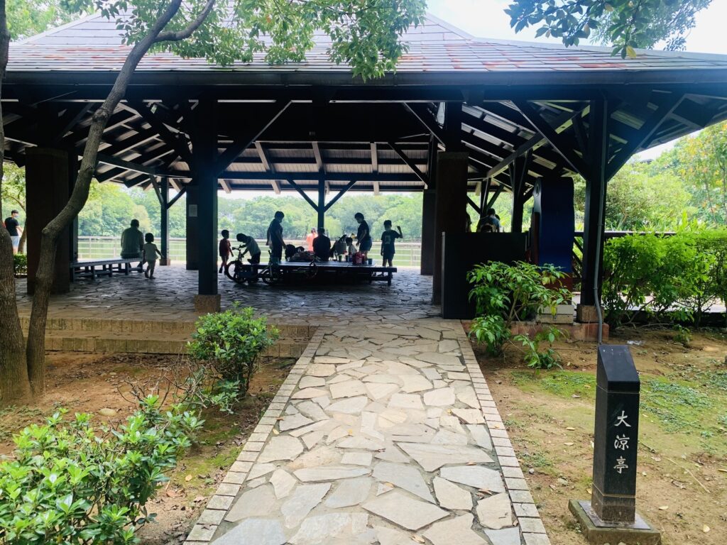八德埤塘自然生態公園 涼亭