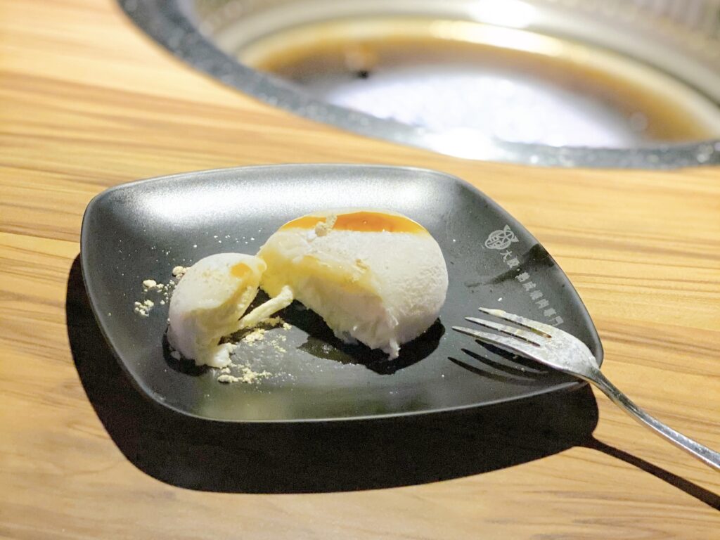 香草大福佐黃豆粉