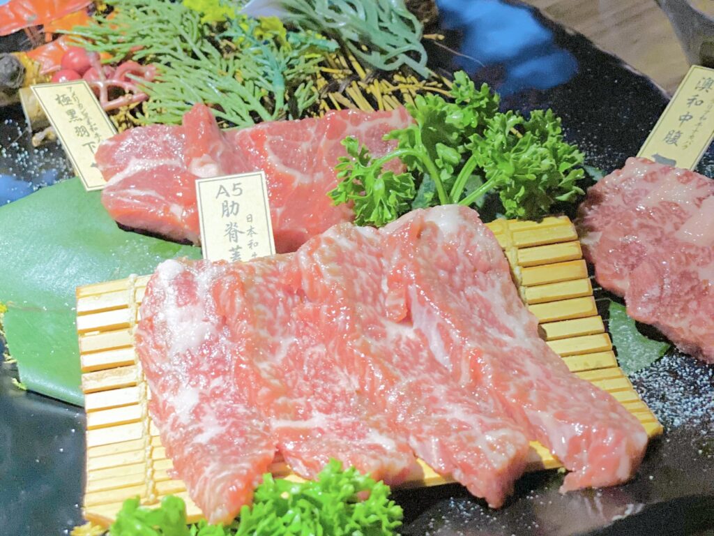 大股初嚐和牛肉盛合