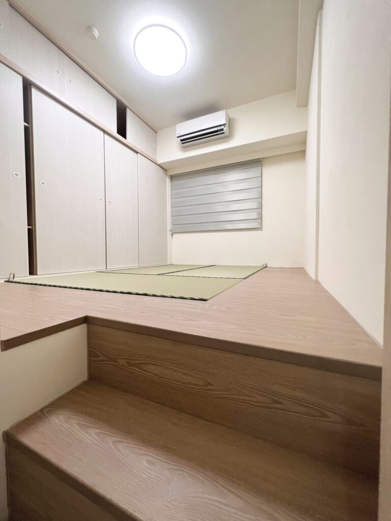 飛創空間規劃有限公司完工照(次臥-榻榻米)