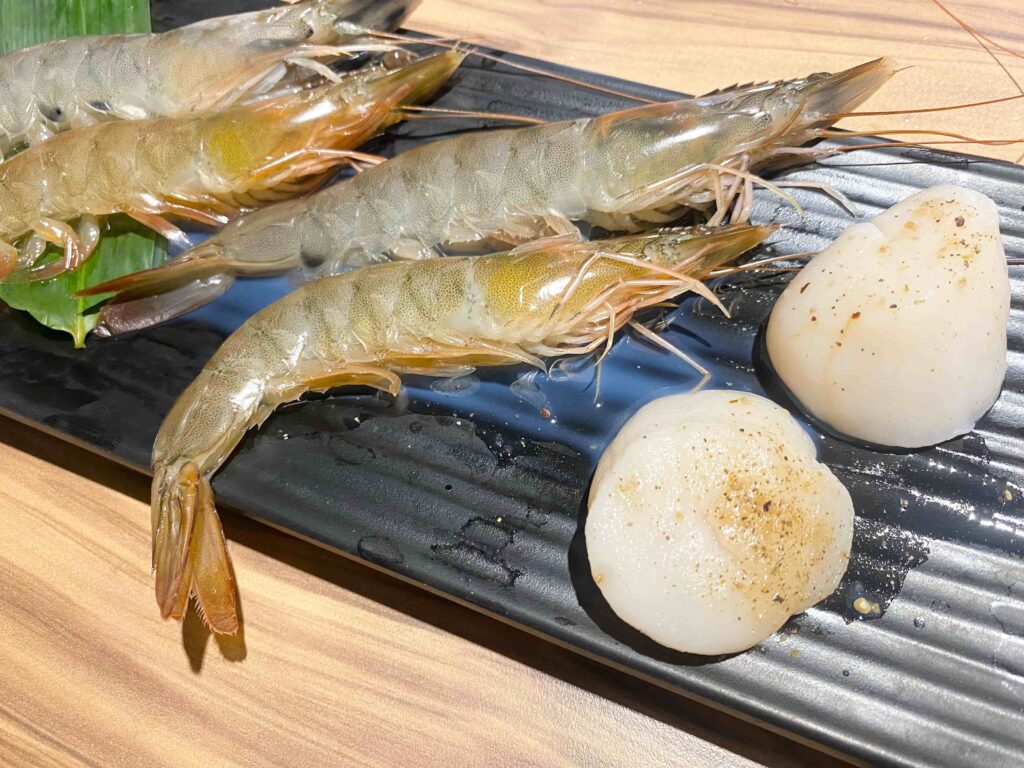 基隆 狸小路燒肉專賣店 極鮮大干貝
