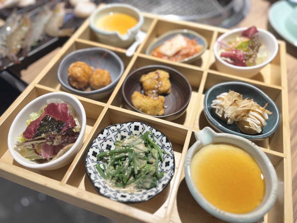 基隆 狸小路燒肉專賣店 先付九品