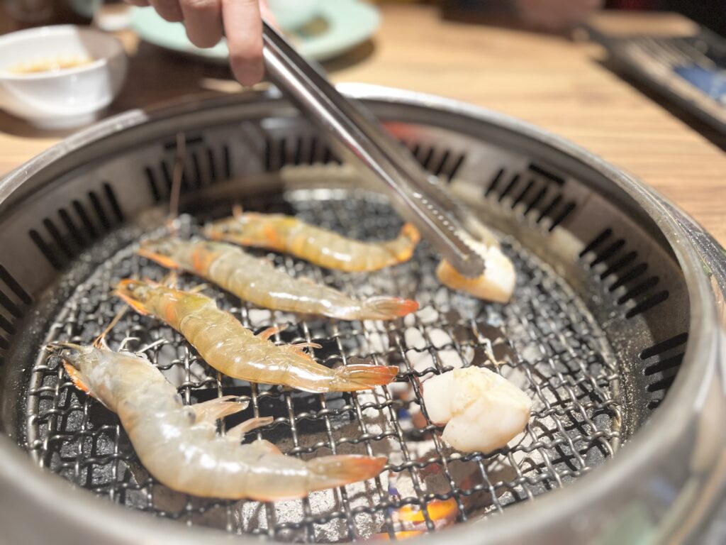 基隆 狸小路燒肉專賣店 極鮮大干貝