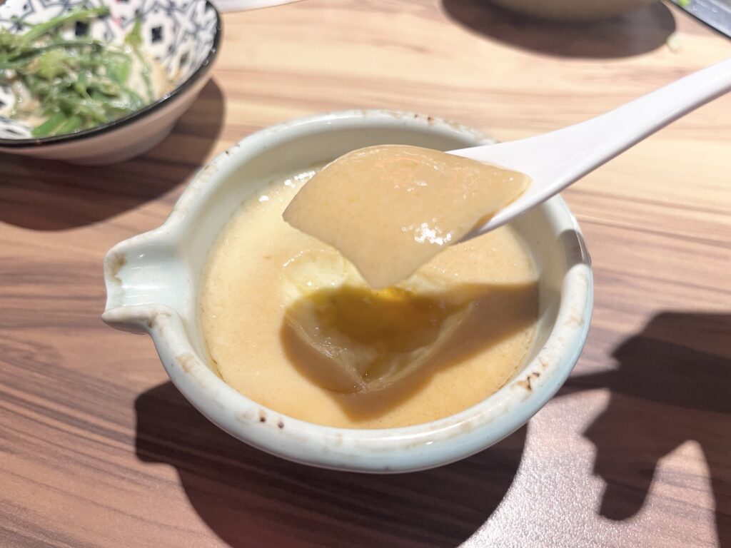 基隆 狸小路燒肉專賣店 先付九品 茶碗蒸