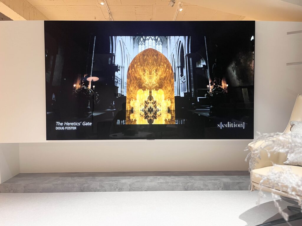 艾立思精品照明 ELIZ Lighting LG 97 吋 OLED 電視