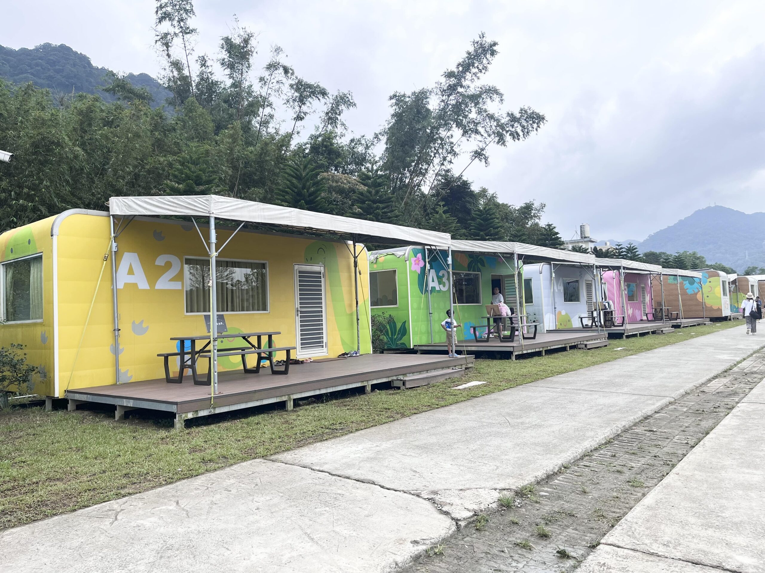桃禧漫遊渡假露營園區 彩繪露營車
