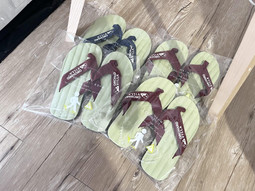 桃禧漫遊渡假露營園區 拖鞋