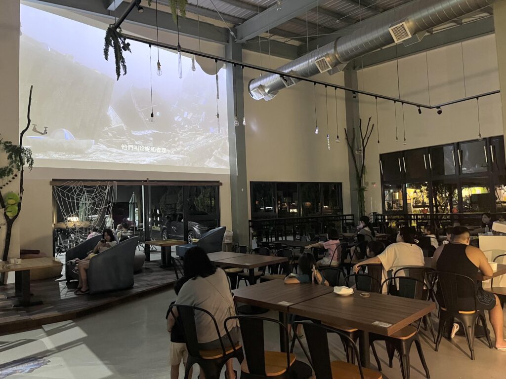 桃禧漫遊渡假露營園區 星光電影院&驚喜宵夜