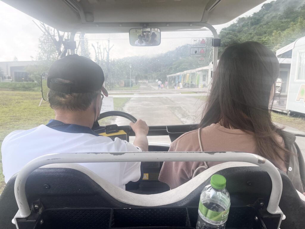 桃禧漫遊渡假露營園區 高爾夫球車