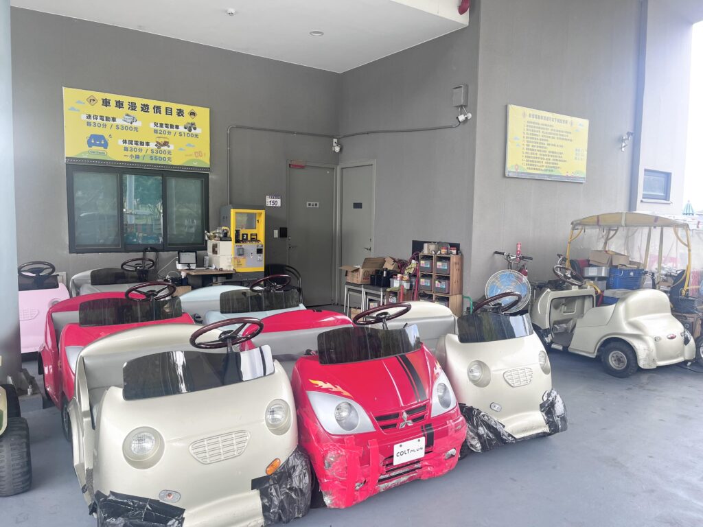 桃禧漫遊渡假露營園區 電動車